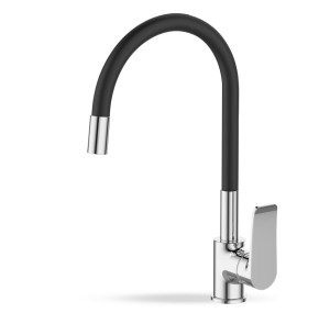 Volcano Κουζίνας Flexy Μαύρη