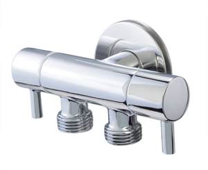 Διακόπτης διπλός ορειχάλκινος