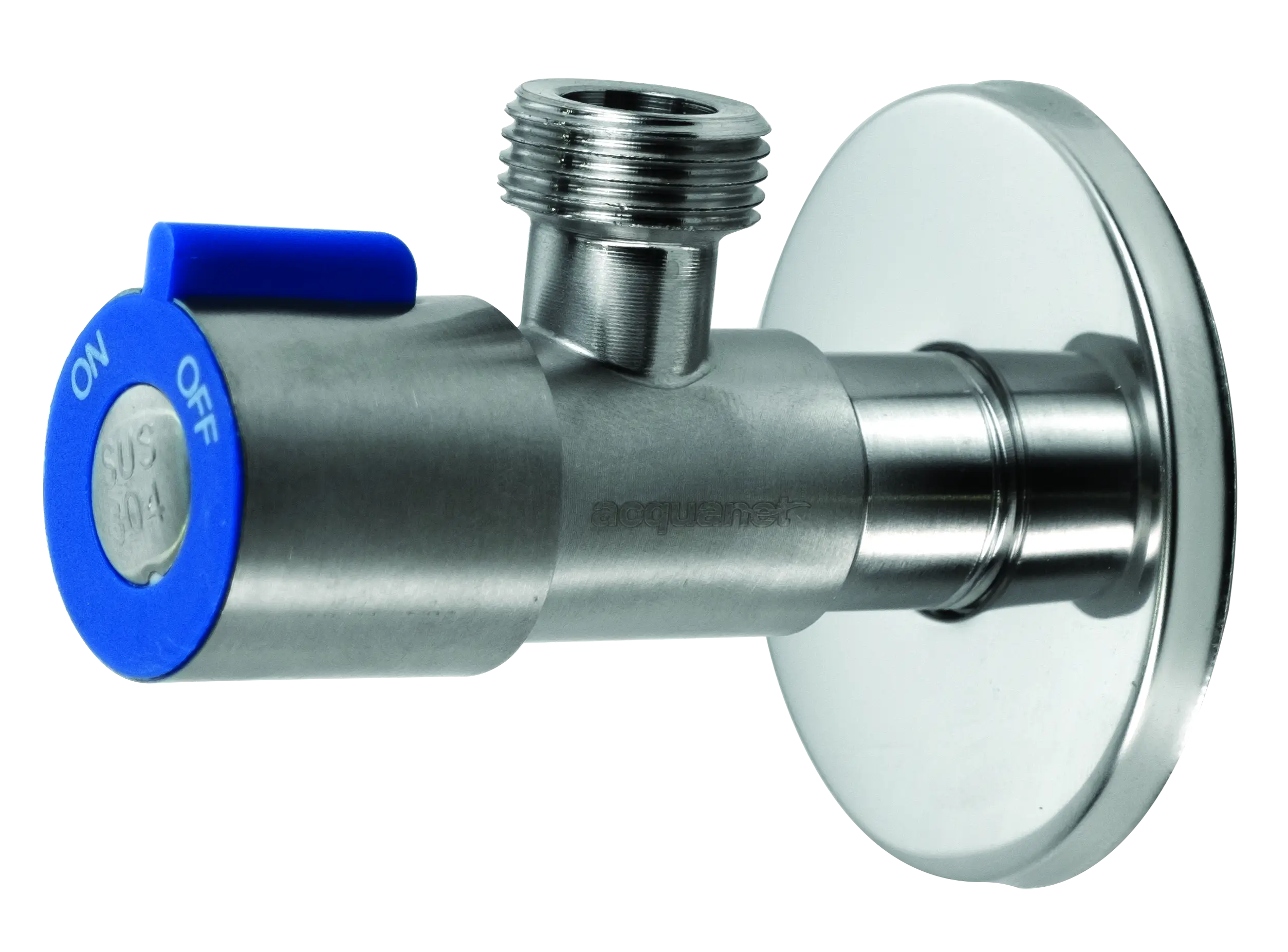 Διακόπτης γωνιακός μπλε-κόκκινο