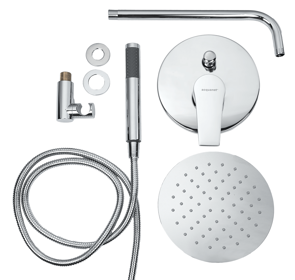 Σετ Round Χρωμέ 2 παροχών χωρίς Box