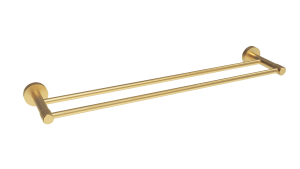 Dream Πετσετοθήκη Διπλή Brushed Gold