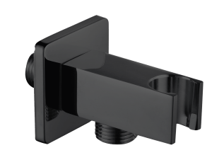 Square παροχή & στήριγμα black