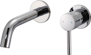 Round-Stilo εντοιχισμού νιπτήρος χωρίς πλακέτα