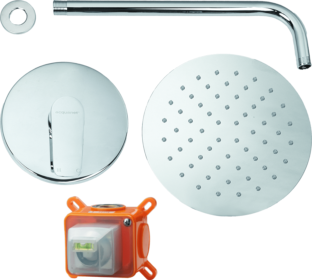 Σετ Round Χρωμέ 1 παροχής