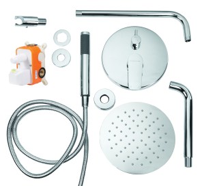 Σετ Round Χρωμέ 3 παροχών